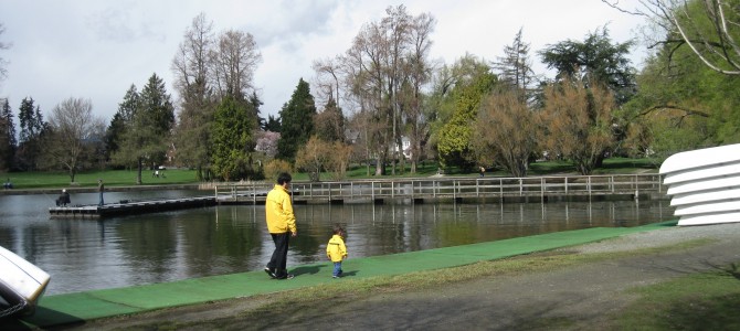 [April in Seattle] Spring in Green Lake Park
