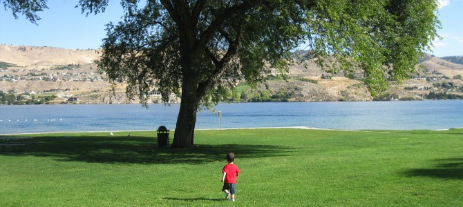 [9월 시애틀] 레이크 쉘란(Lake Chelan) 레이크사이드 공원(Lakeside Park)