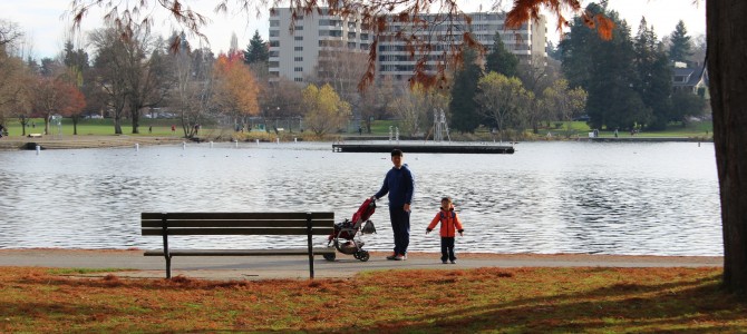 [November in Seattle] Fall in Green Lake Park