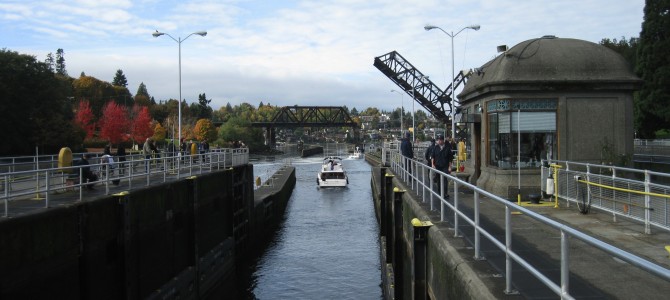 [October in Seattle] Ballard Locks (Hiram M. Chittenden Locks)