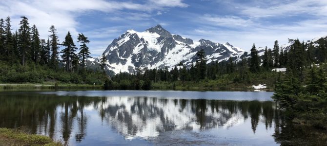 [July in Seattle] Picture Lake, Heather Meadows and Artist Point, Mt. Baker-Snoqualmie National Forest