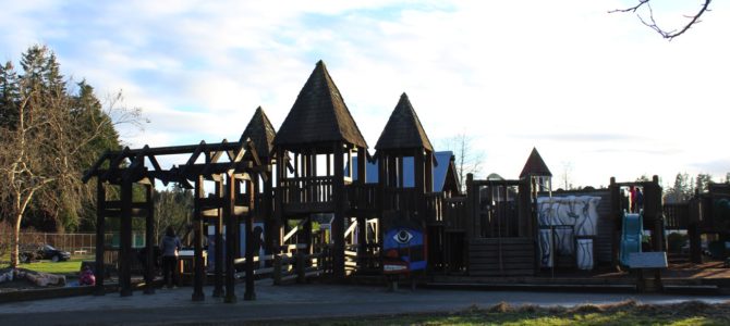 [12월 시애틀] 베인브릿지 아일랜드(Bainbridge Island) 배틀 포인트 공원(Battle Point Park) 놀이터