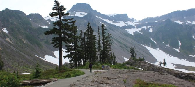 [August in Seattle] Nooksack Falls, Picture Lake, Bagley Lakes Trail, Fire & Ice Interpretive Trail, and Artist Point, Heather Meadows, Mt. Baker-Snoqualmie National Forest
