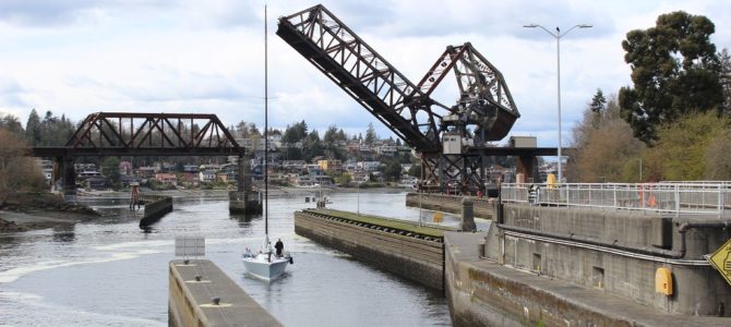 [March in Seattle] Ballard Locks (Hiram M. Chittenden Locks)